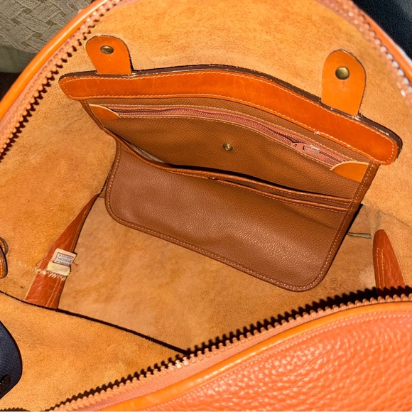Dooney & Bourke Tan Leather Travel Bag - Picture 7 of 8